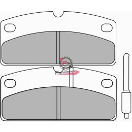 501.FDB2153P PASTIGLIE FRENO LIGIER FD0343 (SR)