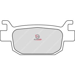 501.FDB2212ST PASTIGLIE FRENO MOTO FD0401 (SR)