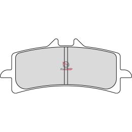 501.FDB2260ST PASTIGLIE FRENO MOTO FD0415 (SR)