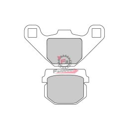 501.FDB313EF PASTIGLIE FRENO MOTO FD0085 (SR)