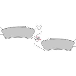 501.FDB495P PASTIGLIE FRENO MOTO FD0120 (SR)