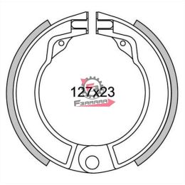 501.GF0087 GANASCE FRENO VESPA 125/150 (SR)