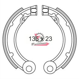 501.GF0127 GANASCE FRENO VESPA 125/150 63> (SR)