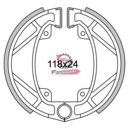 501.GF0220 GANASCE FRENO POSTERIORE TUAREG 50