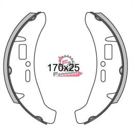 501.GF0249 GANASCE FRENO COSA 125/150 (SR)