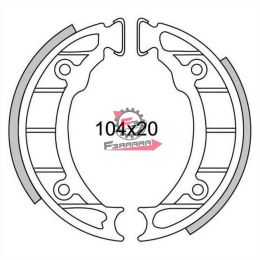 501.GF0257 GANASCE FRENO FREE ANTERIORE (SR)