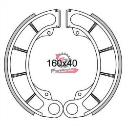 501.GF1214 GANASCE FRENO HONDA VT SHADOW (SR)