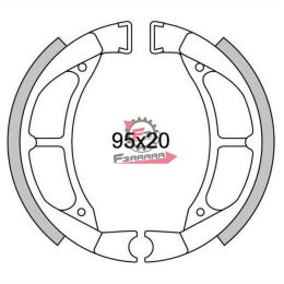 GANASCE FRENO POSTERIORE YAMAHA (SR)