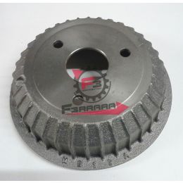 152580 TAMBURO FRENO POSTERIORE APE CALESSINO APE CAR P2/3 CLASSIC MP 601 501 400 ORIGINALE PIAGGIO