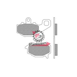 501.FD0207TS PASTIGLIE FRENO MOTO FD0207 (SR)