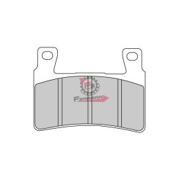 501.FDB2114ST PASTIGLIE FRENO MOTO FD0258 (SR)