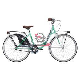 130.2819608 BICI LIBERTY 26 DONNA 6V VERDE/BIANC