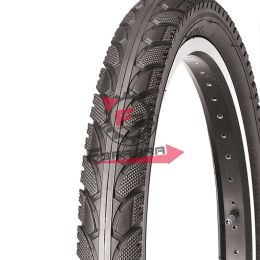 653.981693902 COPERTONE 16X2,50 NERO E-BIKE 30TPI