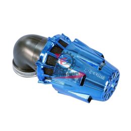 FILTRO ARIA D.46 BLU 90° POLINI