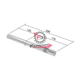 105.05475 TUBO COMANDO GAS VESPA PX 125-PE 200
