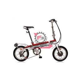 300.LAMFOL2 BICI FOLDING 16 24V BIANCO/ROSSA