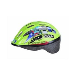 067.CASKIDFLUO CASCO BIMBO JUNIOR 52-56 VERDE