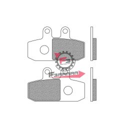 501.FD0335BA PASTIGLIE FRENO SCOOTER FD0335 (SR)