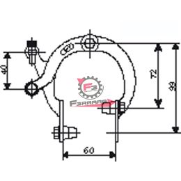 52512130K FRENI BICI PIEGHEVOLE 26-20-24 (CP)