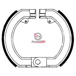 FSB869A GANASCE FRENO VESPA SPRINT ANT.(SR)