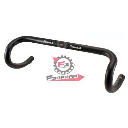 MANUBRIO CORSA 420 ALLUMINIO NERO