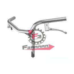 MANUBRIO OLANDA 22,2 ACCIAIO CROMATO