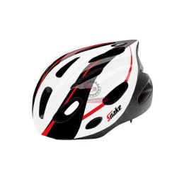 002201830 CASCO ADULTO BIANCO NERO M 53-56