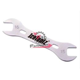 653.567001140 CHIAVE CONI MOZZO 17/18 CROMO PIATTA