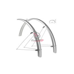 421730300 PARAFANGHI 26 OLANDA 60 SILVER (CP)