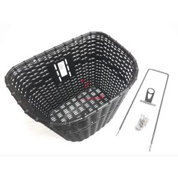 IVC636 CESTINO ANTERIORE NERO INTRECCIATO