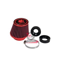FILTRO ARIA RED FILTER E18 CON Ø 60 PER CARBURATORI FILETTATI PHBG 15-21 - PHBL 20-26