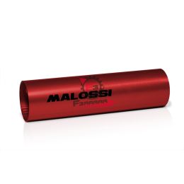 TUBO SILENZIATORE  DIAMETRO ESTERNO 70 IN ALLUMINIO ANODIZZATO ROSSO MALOSSI