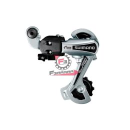 CAMBIO MTB TY21 6/7V ATTACCO BULLONE SILVER