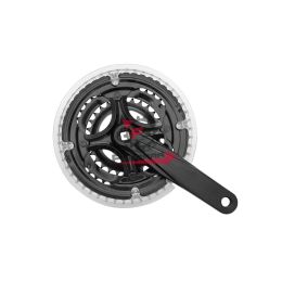 GUARNITURA CITY 28/38/48 X 170 MM NERO CON PARACATENA