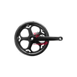 GUARNITURA 52X170 FAT BIKE NERO DOPPIO PARACATENA - PERNO QUADRO