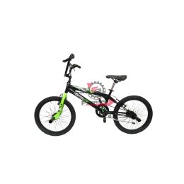 BICI FREESTYLE 20 NERO/VERDE COPPI BMX