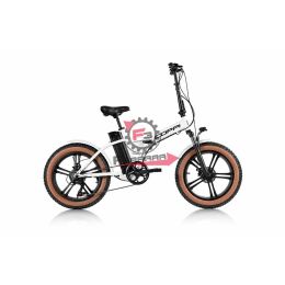 BICI FAT BIKE 20 ETNA - MARSILI ALLUMINIO BIANCO COPPI