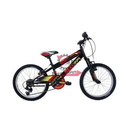 BICI BIMBO 20 HELLO 6V NERO/ROSSO FORCELLA AMMORTIZZATA COPPI