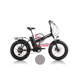 BICI FAT BIKE 20 VESUVIO ACCIAIO 48V GRIGIO COPPI