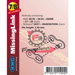 653.525249010 GIUNTO CATENA 7/8 VEL. SPINA D.7,3MM