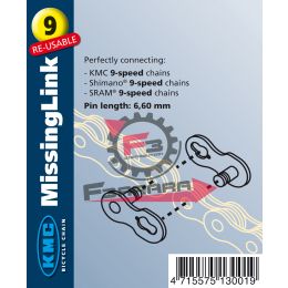 653.525249040 GIUNTO CATENA 9 VEL. SPINA D. 6,6 MM