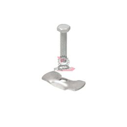 653.421899000 PIASTRA CAVALLETTO ACCIAIO CON PERNO