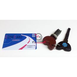 576552 KIT SERRATURA STERZO BEVERLY X8 X9 ORIGINALE PIAGGIO