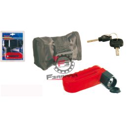 LUCCHETTO DISCO 10X100 MAXI C/BORSA