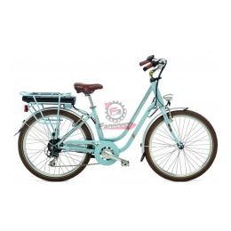 WDNROS0018 BICI ELETTRICA 26 ROSE AZZURRO FIAT