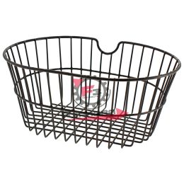 588160131 CESTINO ANTERIORE OVALE NERO S/GANCI