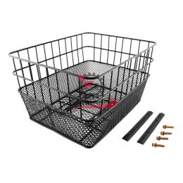 588160251 CESTINO POSTERIORE RETTANGOLARE NERO 22 x 30 x 40 cm