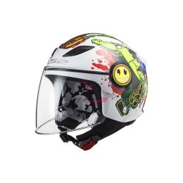 306022061M CASCO LS2 OF602 FUNNY CROCO-M-