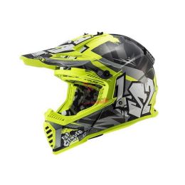 404373412L CASCO LS2 MX437 FAST EVO CRUSHER-L-