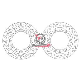 DISCO FRENO T-MAX 500 FLOTTANTE 08/1 YAMAHA ANTERIORE NEWFREN